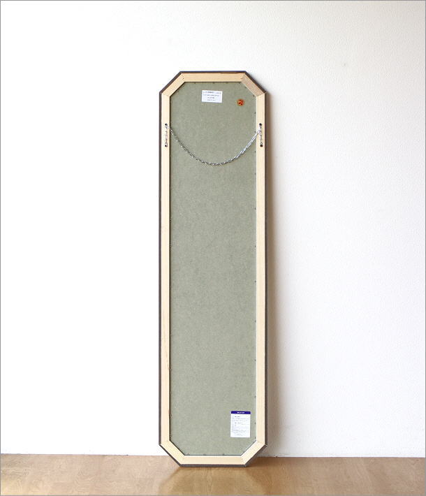 鏡 壁掛けミラー 玄関 おしゃれ イタリア製 ロング 姿見 ウォール