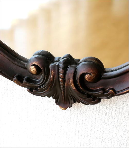 鏡 壁掛けミラー おしゃれ アンティーク クラシック ウォールミラー