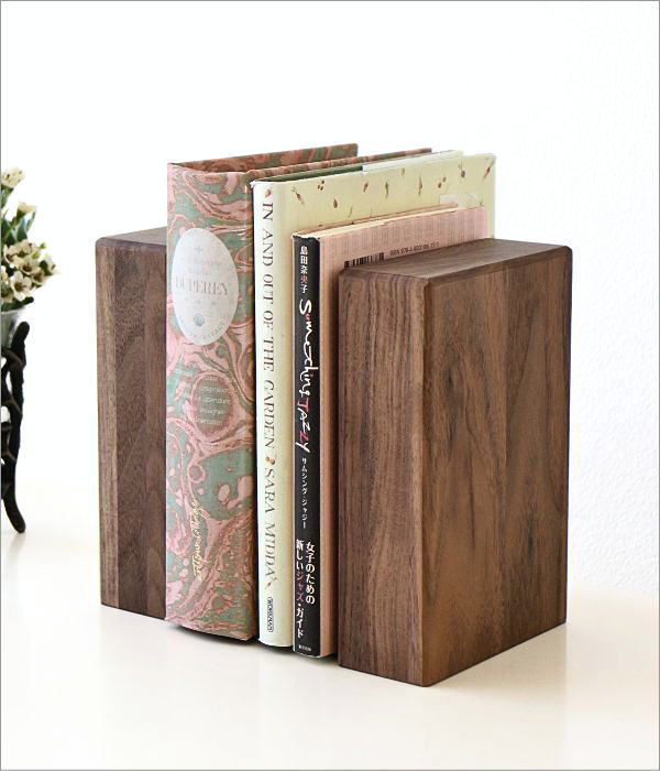 本立て ブックスタンド 木製 おしゃれ 天然木 インテリア ナチュラル