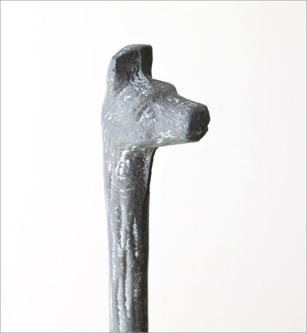 ドアストッパー ラマ かわいい アイアン 鉄鋳物 玄関 室内 置くだけ