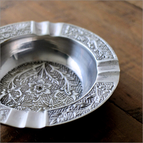 灰皿 おしゃれ 卓上 小物入れ 真鍮 ブラス かっこいい 手のひらサイズ