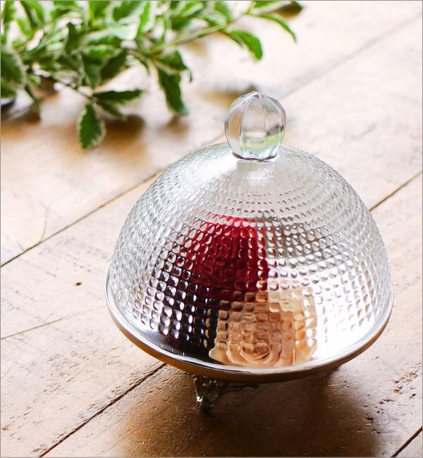 小物入れ おしゃれ かわいい ガラス ショーケース ガラスドーム