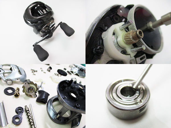 ベイトリールメンテナンス | ギル オフィシャルホームページ