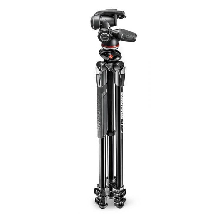 Manfrotto(マンフロット) 290DUALアルミニウム三脚+3ウェイ雲台キット