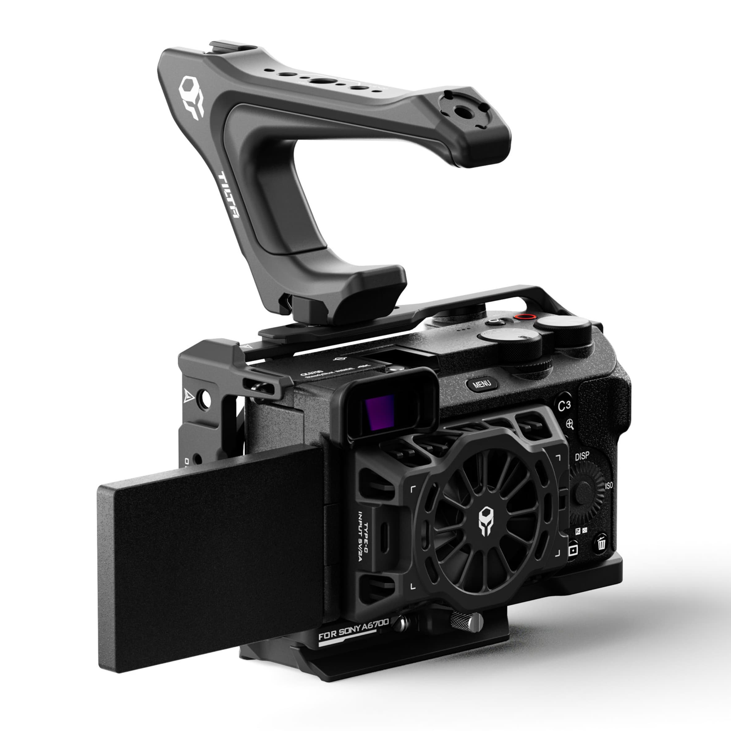 TILTA(ティルタ) SONY α6700用カメラケージ 軽量キット ブラック TA