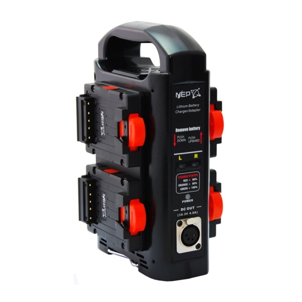 NEP(エヌ・イー・ピー) Vマウントバッテリー用Li-D98M/Li-D155M-S専用4