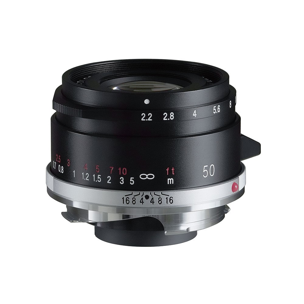 Voigtlander(フォクトレンダー) COLOR-SKOPAR 50mm F2.2 VM ブラック