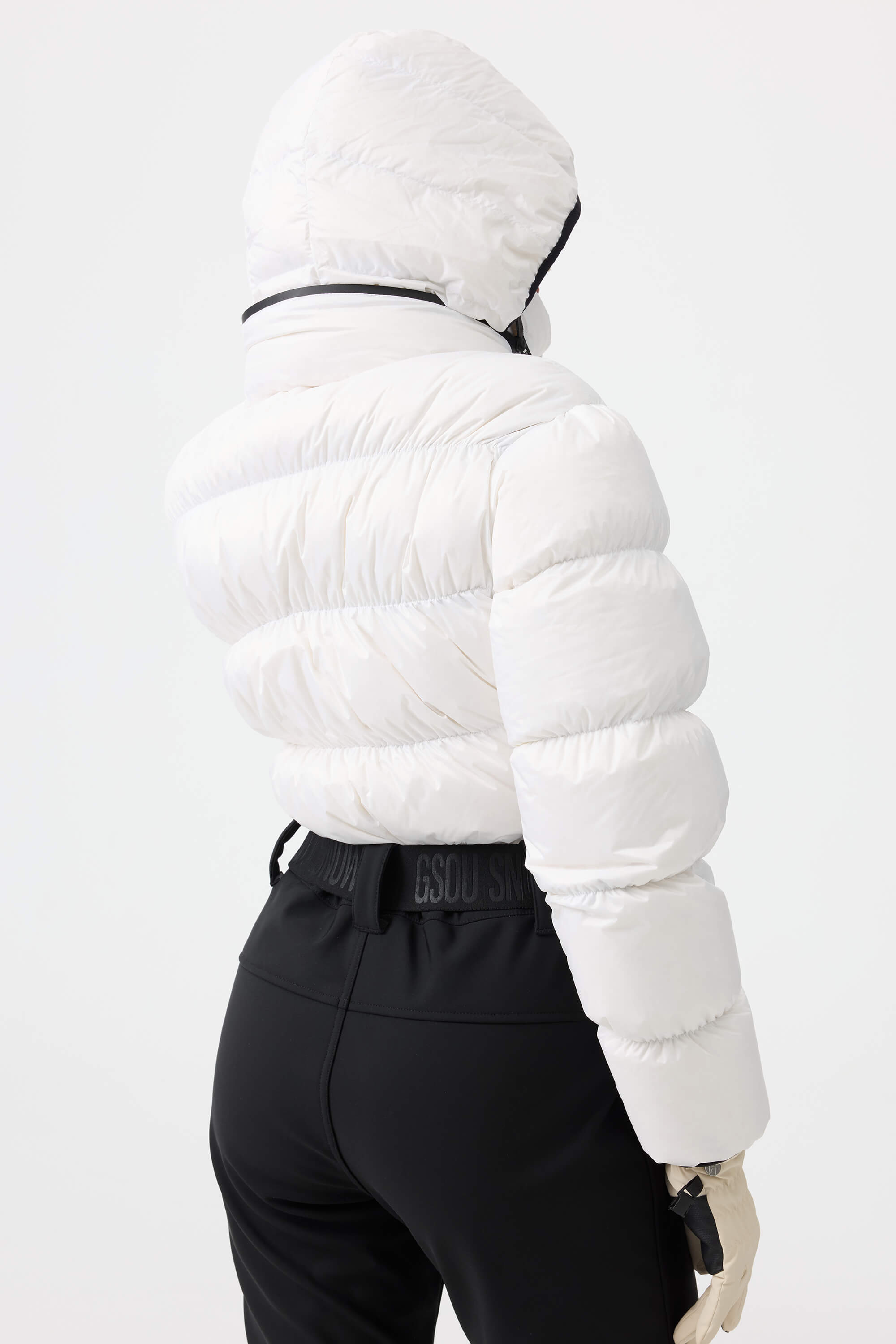 レディース ホワイト 汚れ防止 ダウン ワンピース スキーウェア – GSou