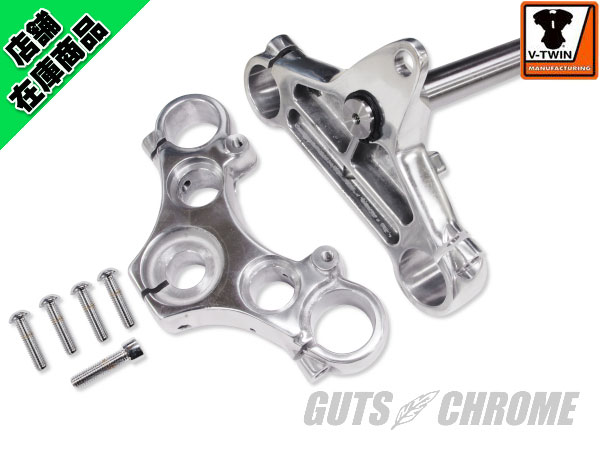 ○トリプルツリーセット 39mmナロー ポリッシュ｜ハーレーパーツの通販