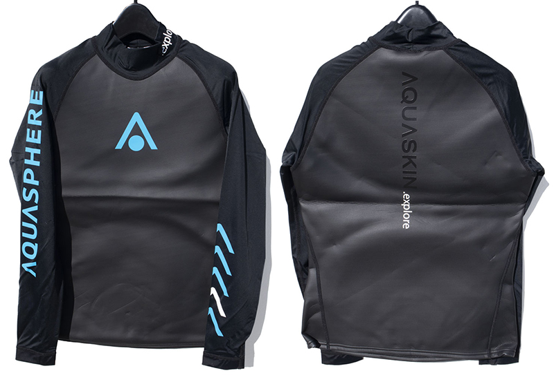 AQUASPHERE ラッシュガード 厚手 Aqua Skin Top - オープンウォーター