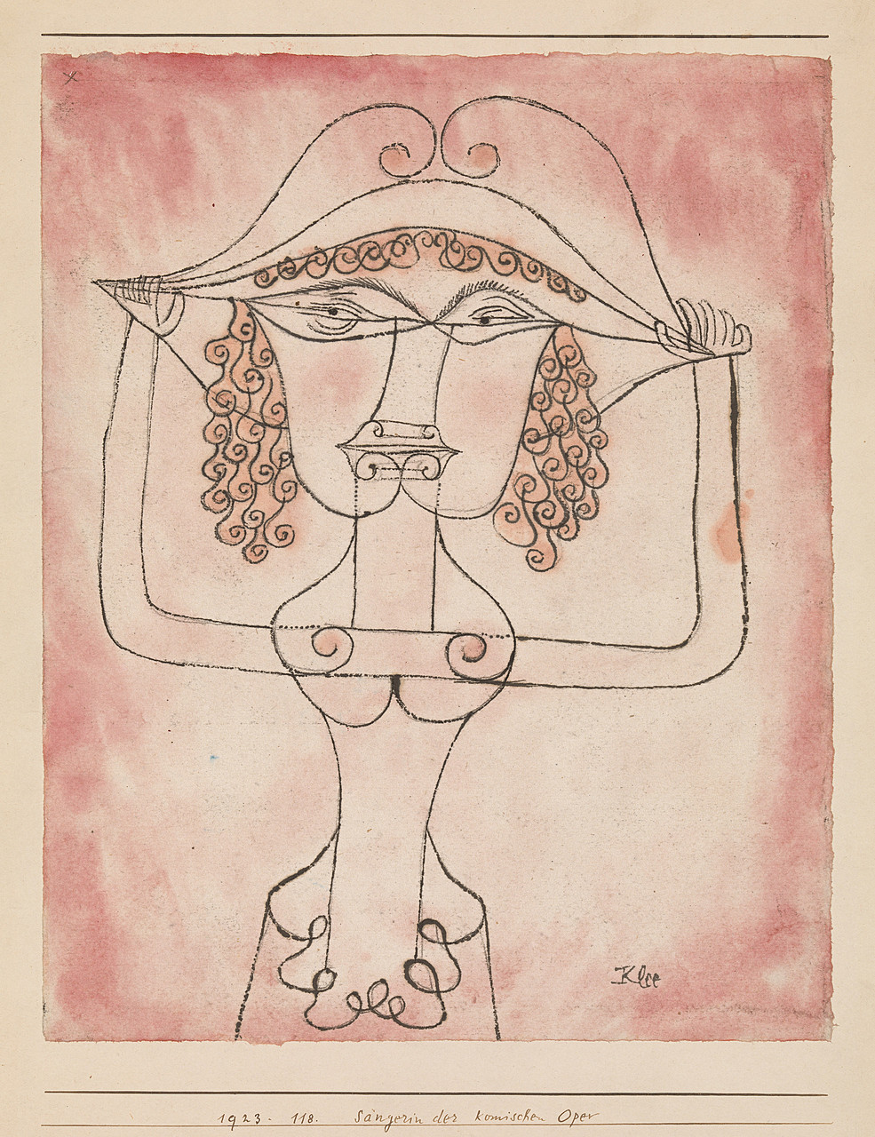 Paul Klee | Singer of the Comic Opera | The Guggenheim Museums and