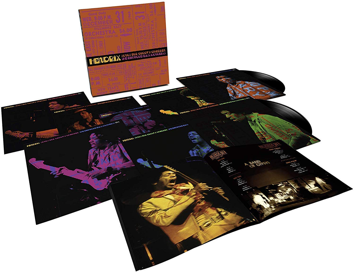 洋楽 JIMI HENDRIX Fillmore East Concert5CDBOX Amazon.co.jp: Live