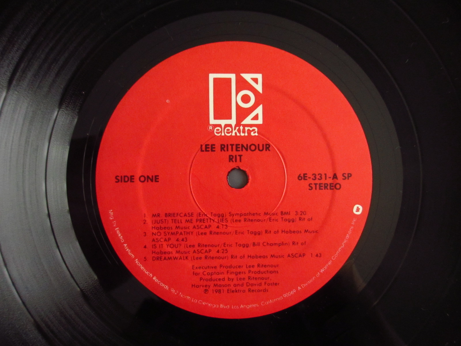 Lee Ritenour / Rit - Guitar Records