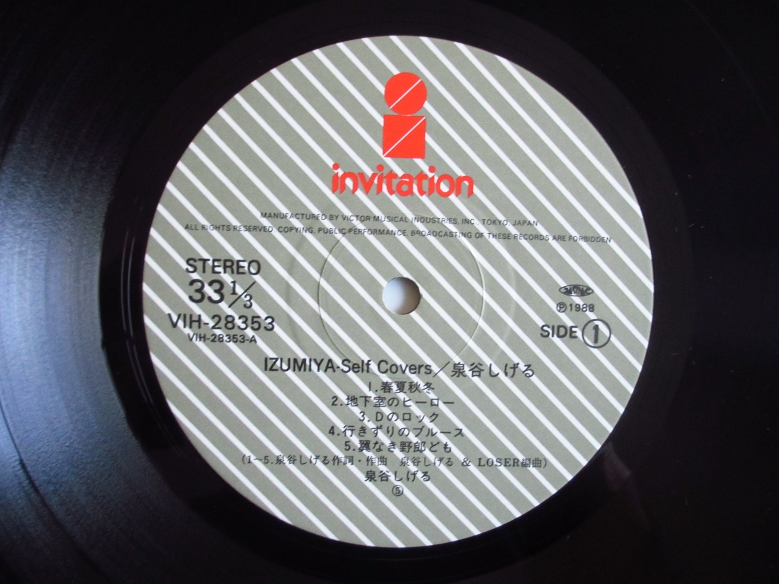 泉谷しげる / Izumiya・Self Covers - Guitar Records