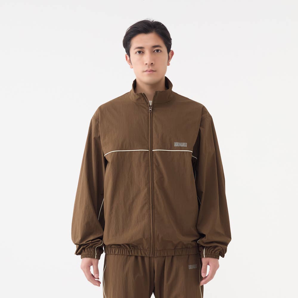 SAUNA COLLECTION】ナイロンストレッチブルゾンジャケット（男女兼用