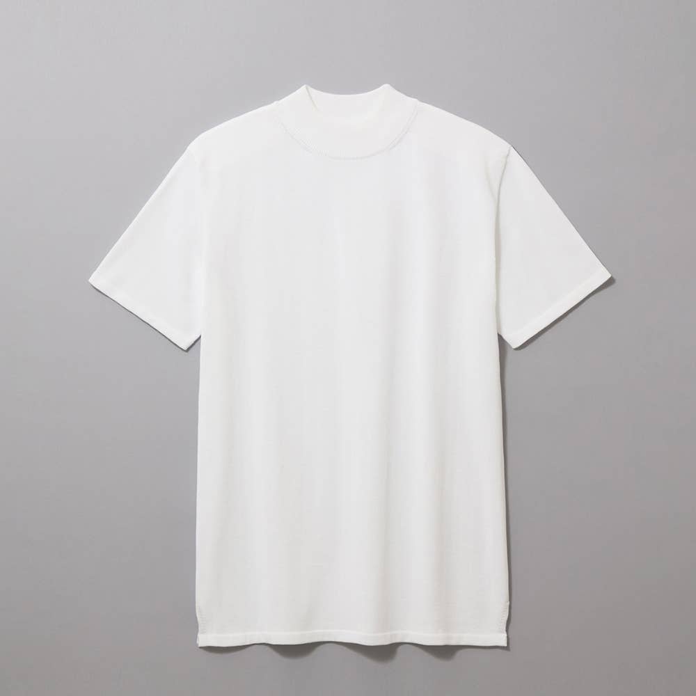 ホールガーメント モックネックTシャツ VR5S60 :メンズ トップス