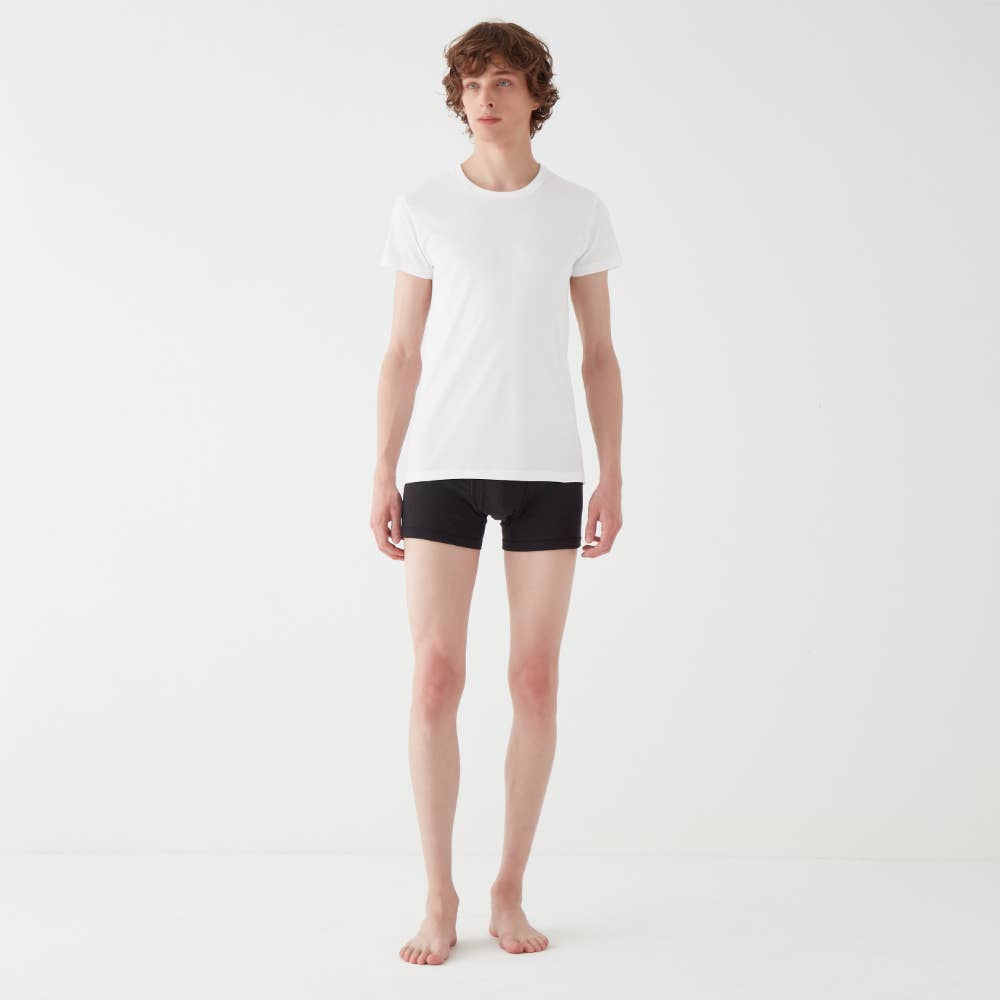 ネット限定お得3枚セット】クルーネックTシャツ CK8313ST :メンズ トップス