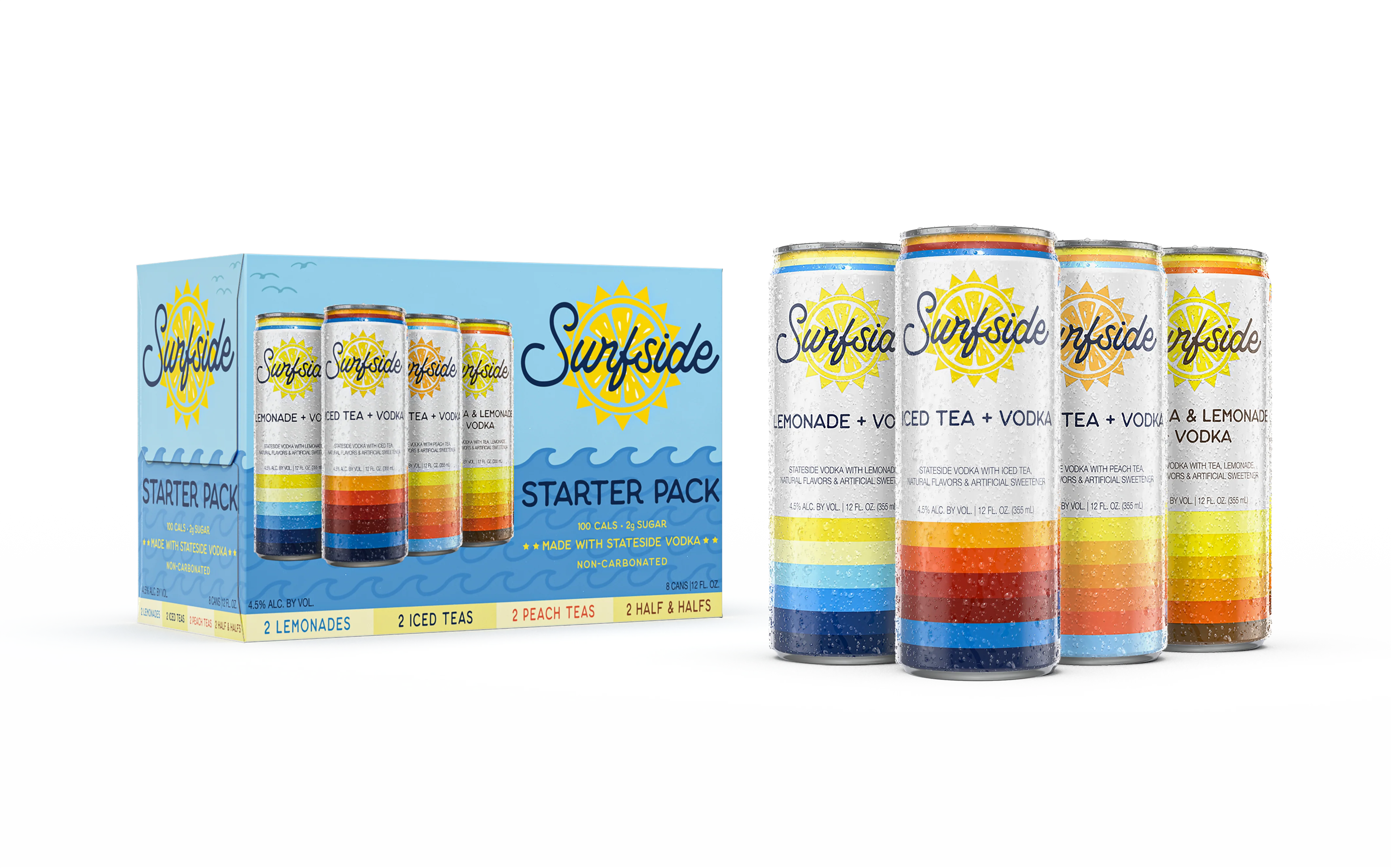 Surfside Iced Tea Variety 8pk 355ml – Grand Island Wine & Spirits
