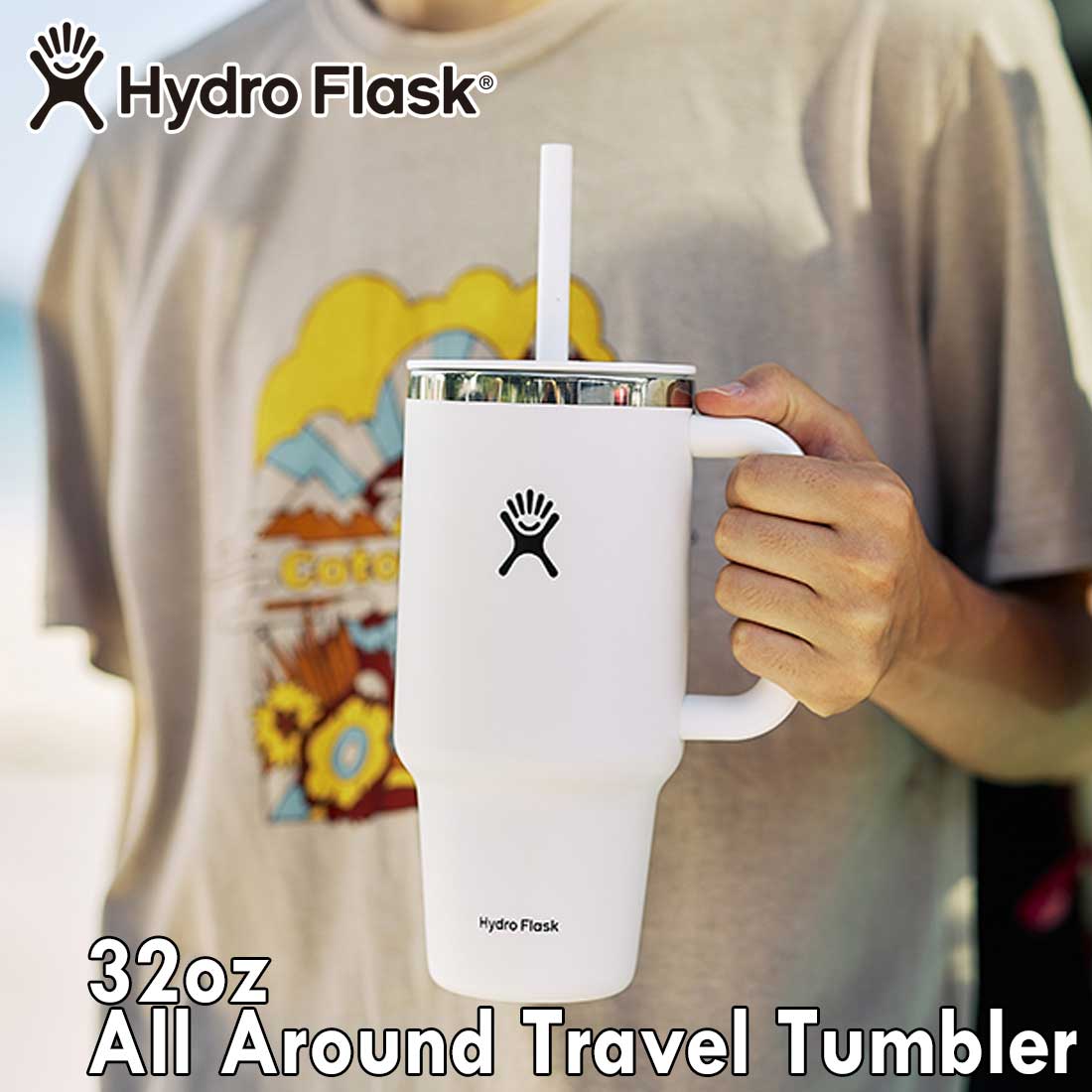 ハイドロフラスク オールアラウンド トラベル タンブラー 32oz 保温