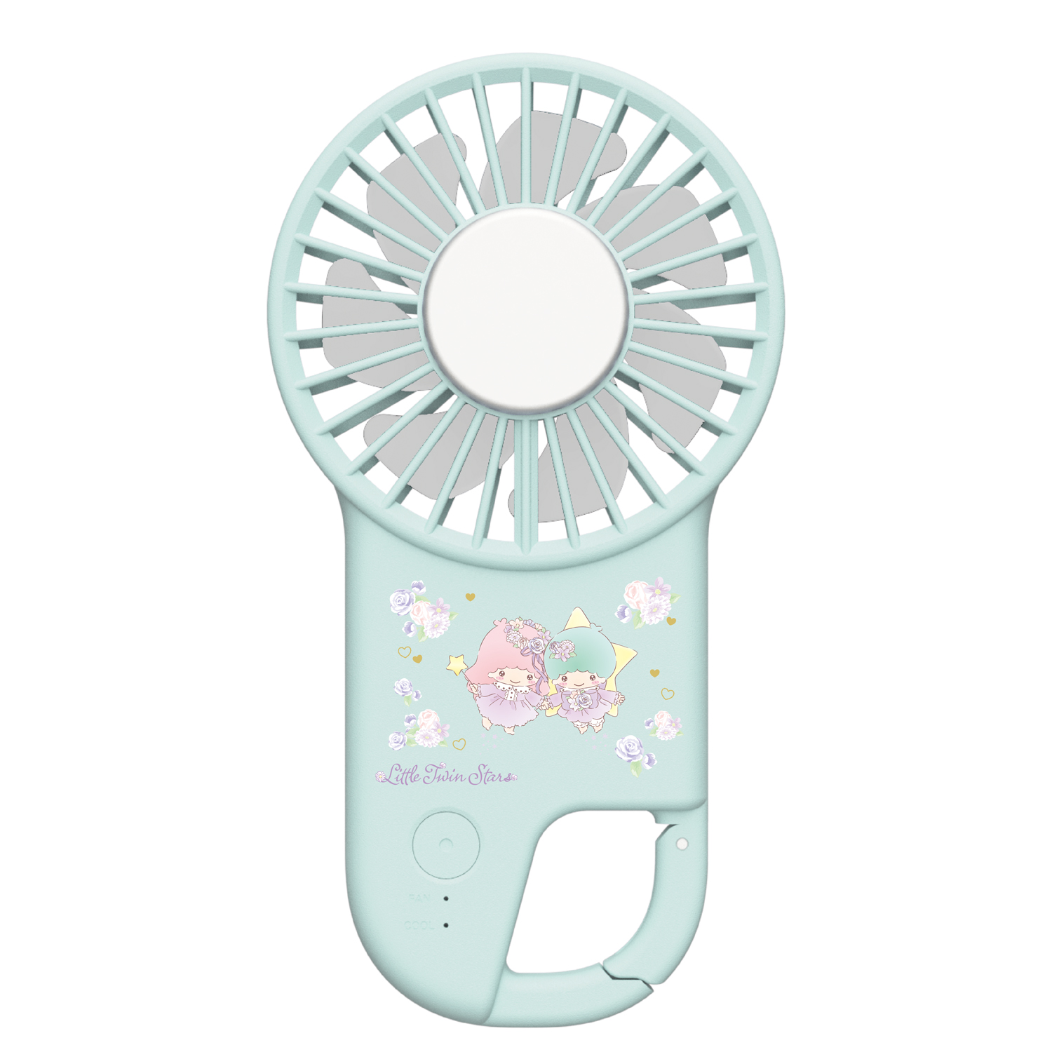 キキララ マイメロ ハンディファン 冷却プレート カラビナ付き 2024年