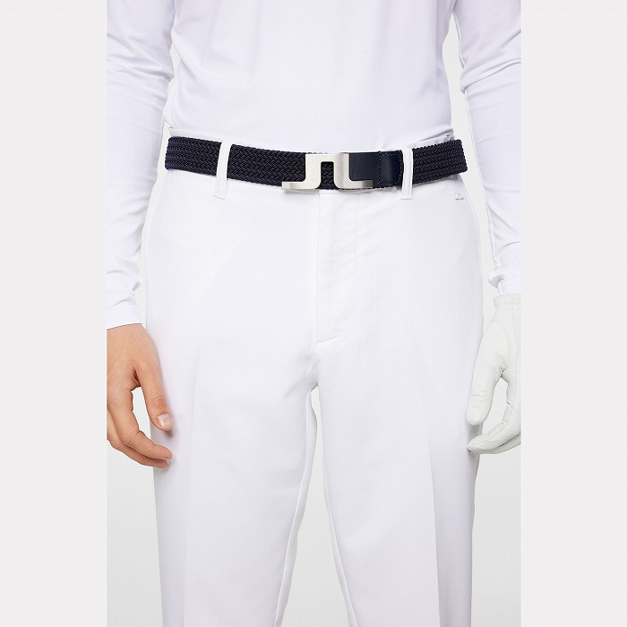 J.LINDEBERG（ジェイリンドバーグ）JLロゴパンツ(29 ホワイト): J