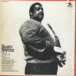 Rusty Bryant / Fire Eater (LP) / Prestige 1971 USオリジナル盤 VG+/