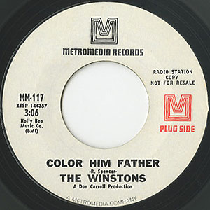 Winstons / Amen, Brother/Color Him Father(7inch) / Metromedia US