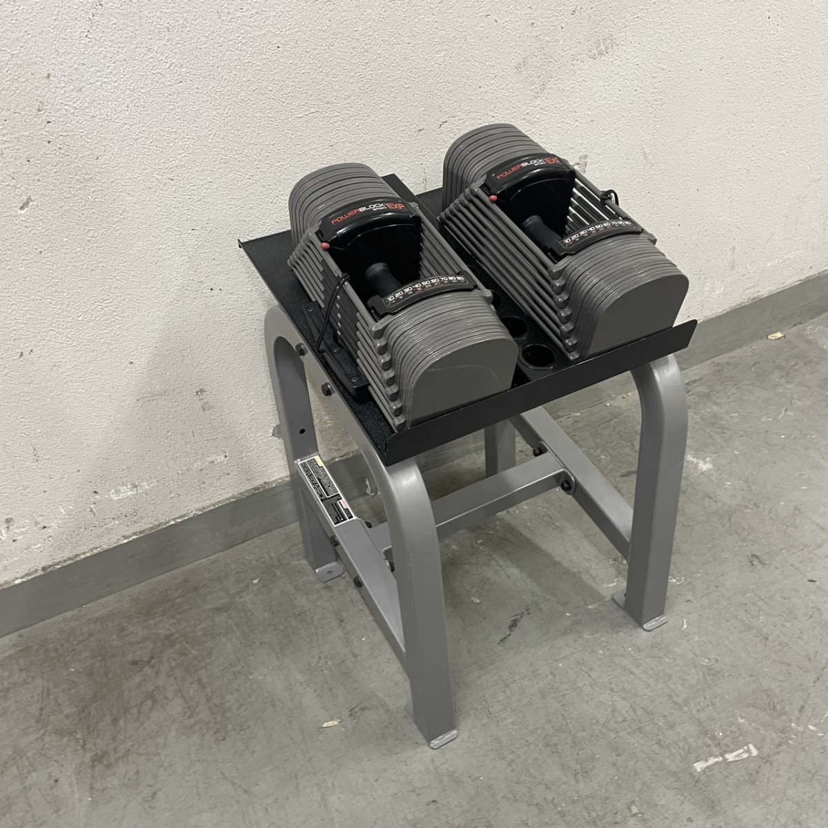 POWERBLOCK PRO EXP 90ポンド 専用スタンド付き（パワーブロック