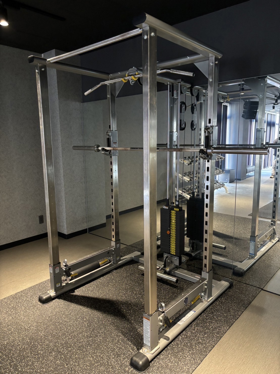 パワーラック・ハイロー ＋【パワービルダー（TUFFSTUFF）-ジムガレージ