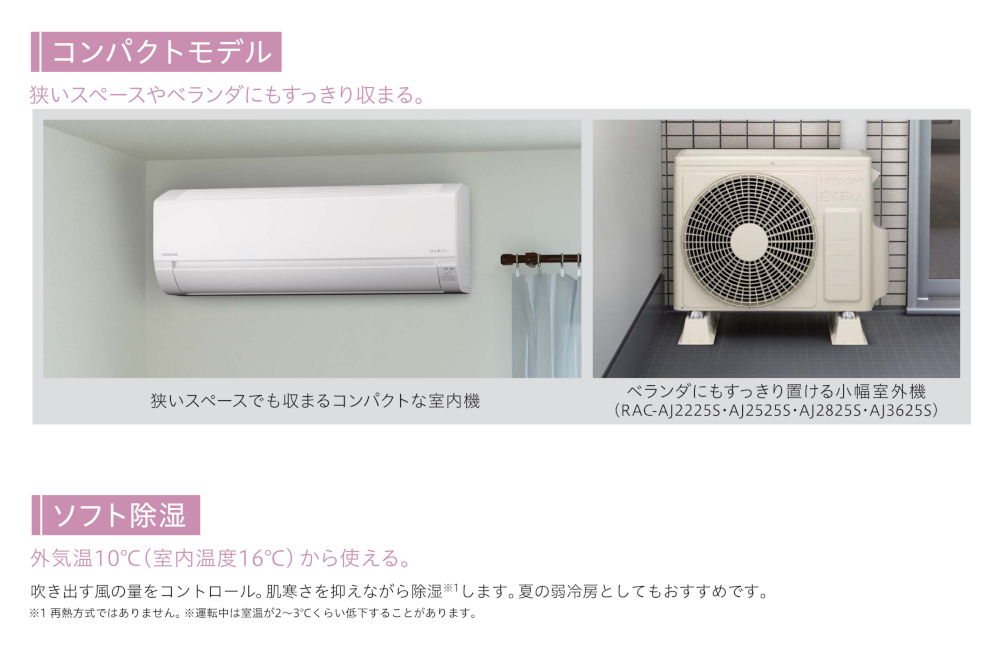 HITACHI(日立) 単相200V 4.0kW 主に14畳用 ルームエアコン 『白く