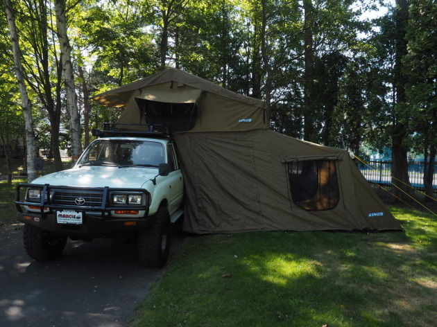 アドベンチャーキングス ルーフトップテント6人用アネックス付