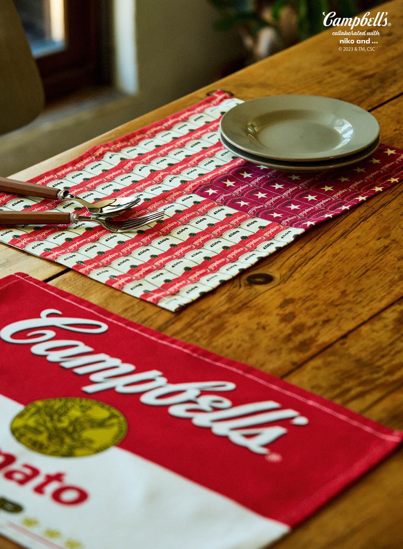 Campbell's collaboration with niko and  -キャンベルスープと