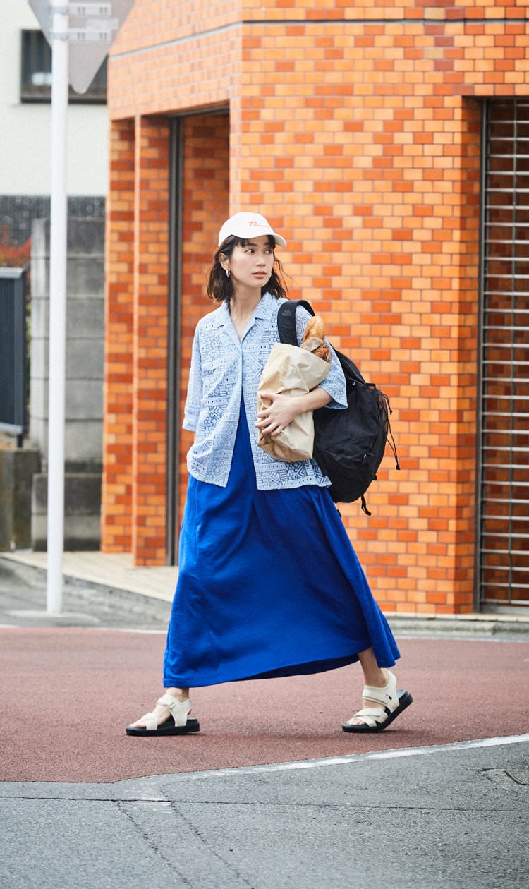 カズミさんとつくったレースシャツ&ワンピースのセットアップ | studio