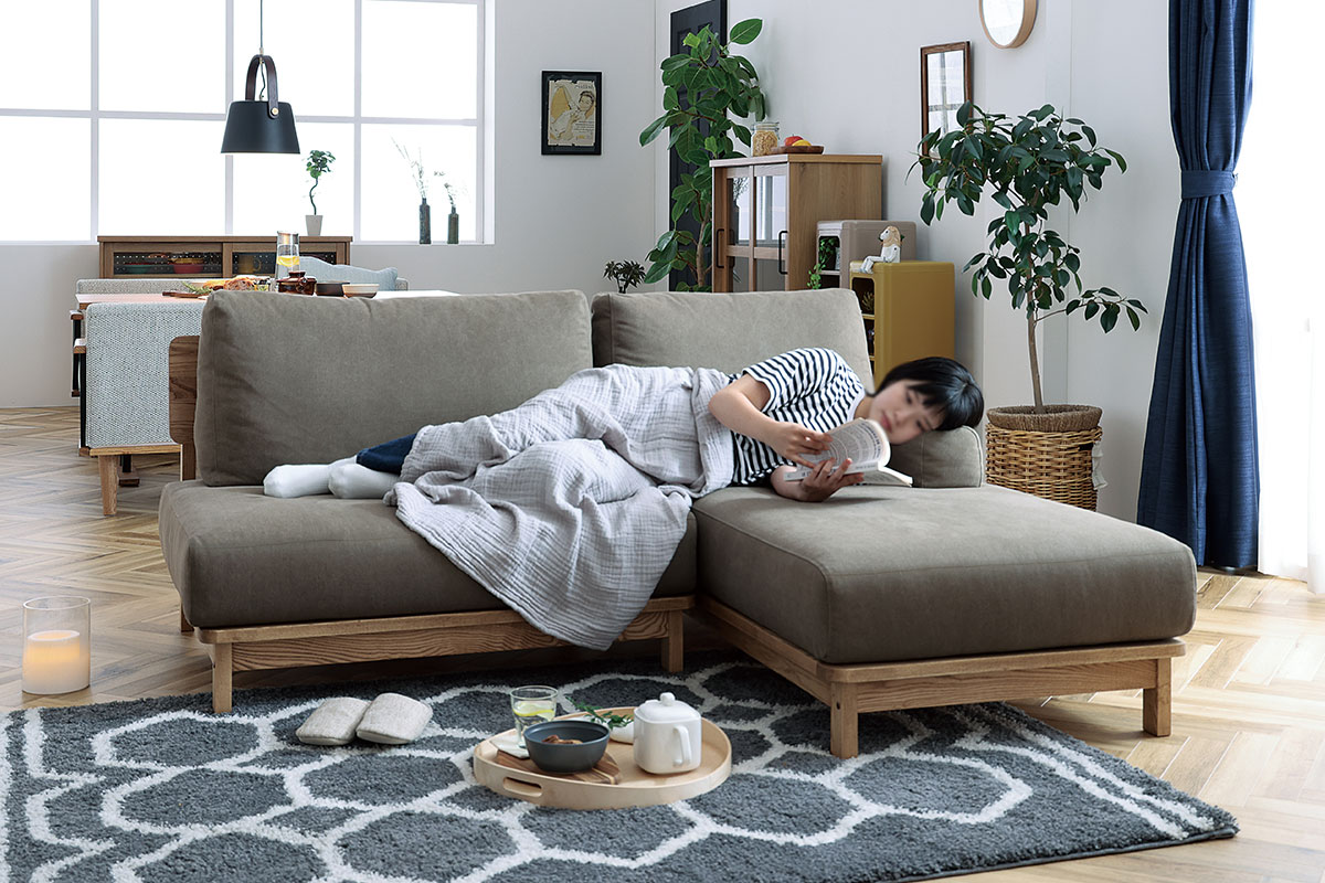 幅173cm] MANNER カウチソファ | DOUBLEDAY ONLINE SHOP