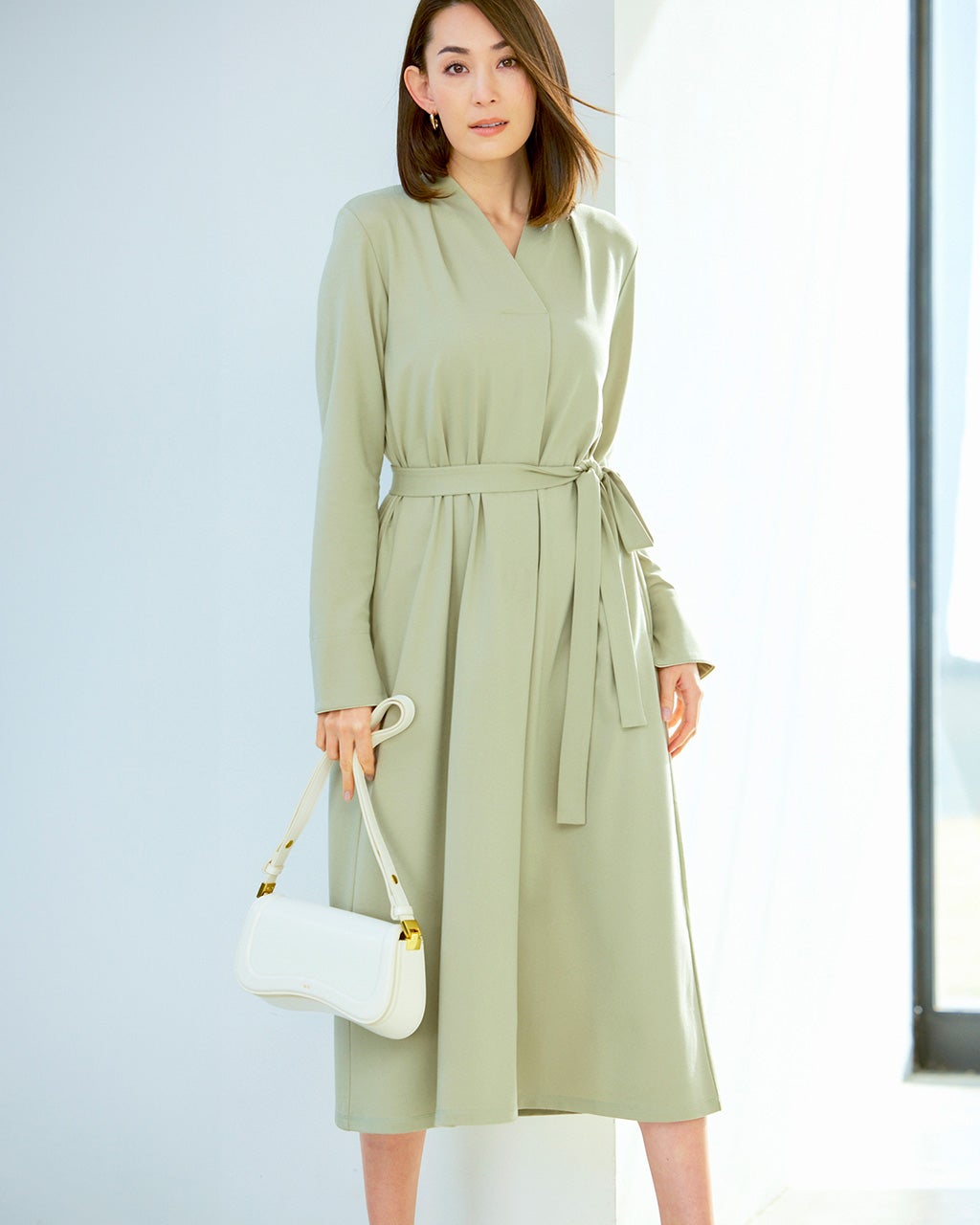 シルキーポンチ・ビューティアップワンピース/DoCLASSE