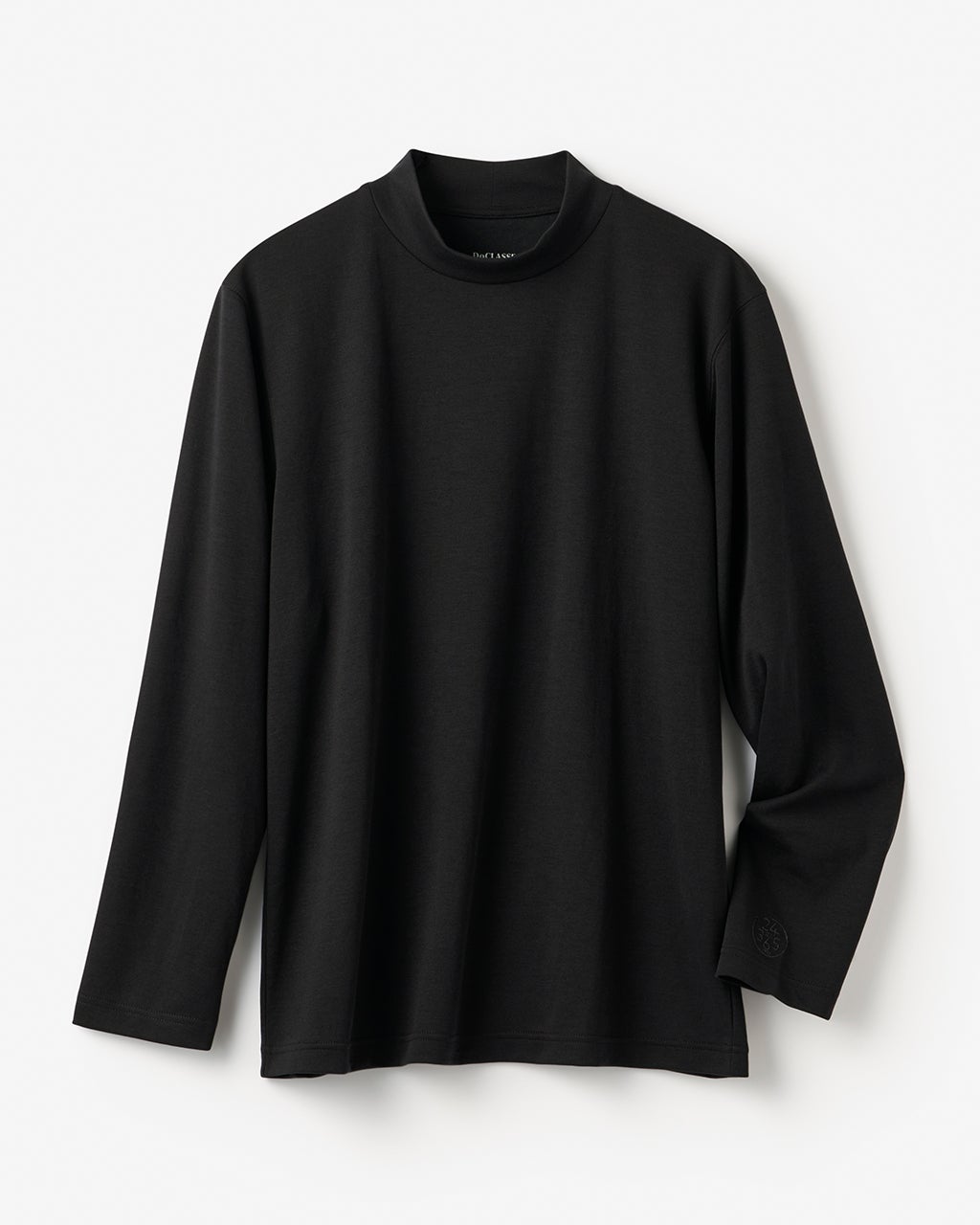 リカバリーウェア24365・天竺モックネック長袖/DoCLASSE