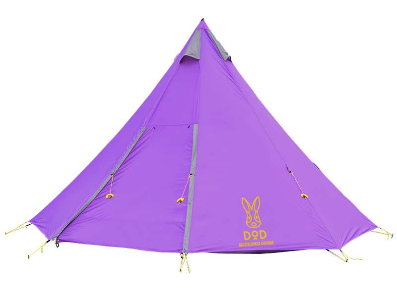 廃盤品 DOD T8-200 パープル ビックワンポールテント キャンプ 【公式