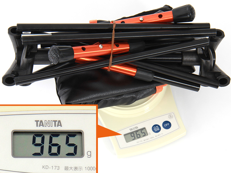 販売終了】ウルトラライトアジャスタブルチェア - DOD（ディーオー