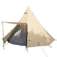 販売終了】ワンポールテントL（ベージュ） T8-200T - DOD（ディーオー