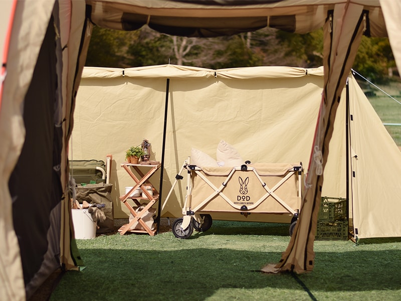 販売終了】カベテント TT5-521T TT5-521K - DOD（ディーオーディー