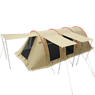 販売終了】カマボコテント2（ブラック） T5-489-BK - DOD（ディーオー