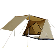 販売終了】パップフーテント（タン） T2-540-TN - DOD（ディーオー