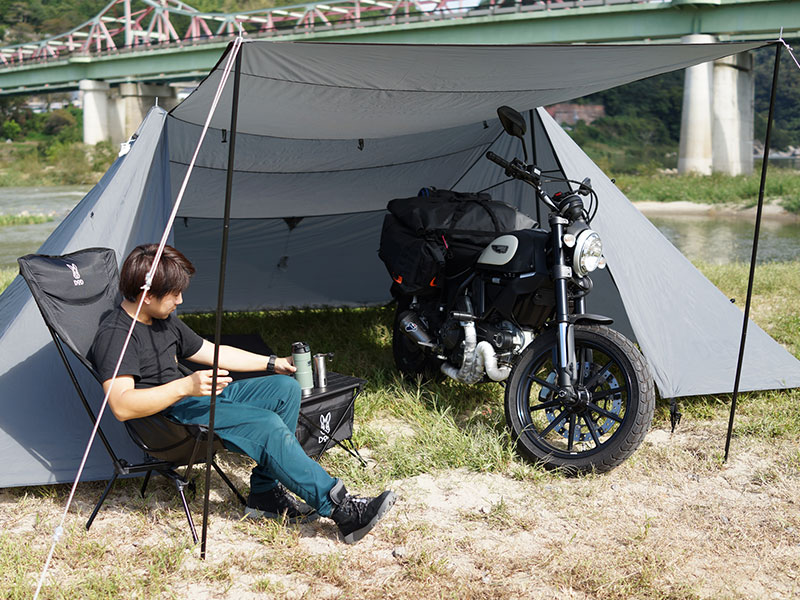 販売終了】ライダーズベース（ブラック） TT3-587-BK - DOD