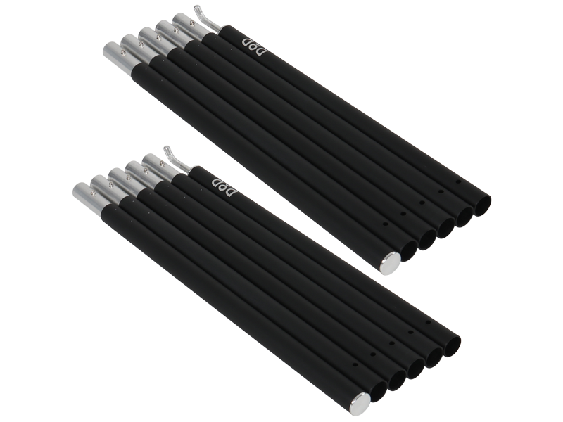 コンパクトタープポール（ブラック） XP1-630-BK - DOD（ディーオー