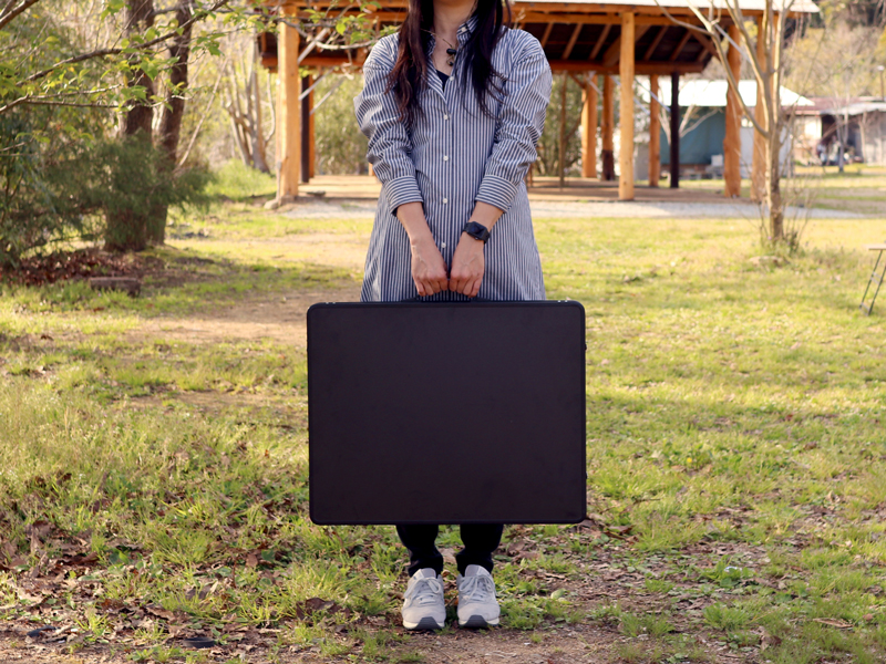 マルチキッチンテーブル（ブラック） TB1-38-BK - DOD（ディーオー