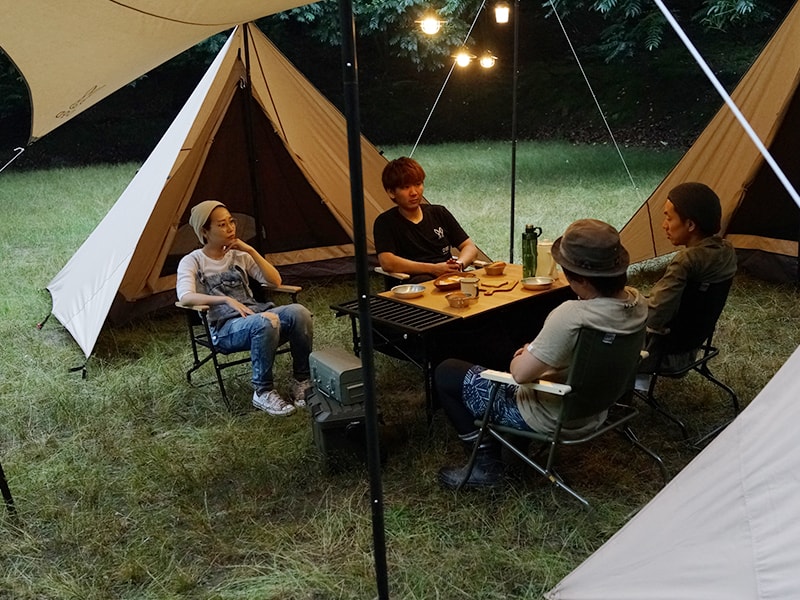 ビッグタープポール（ブラック） XP5-507K - DOD（ディーオーディー