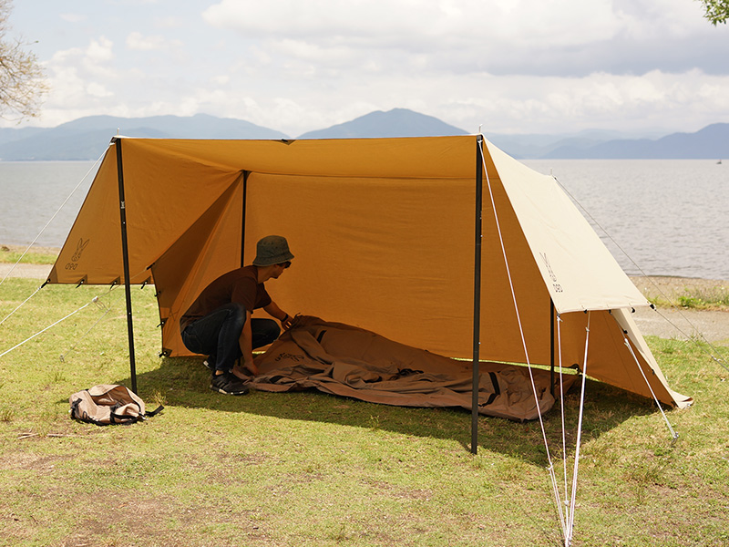 ワラビーテント（ブラウン） T2-657-BR - DOD（ディーオーディー