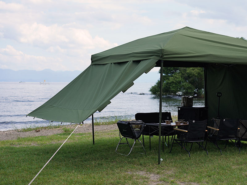 販売終了】TCサイドパネルL（カーキ） PL8-679-KH - DOD（ディーオー