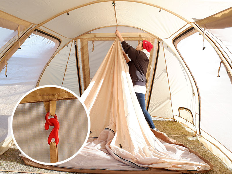 カマボコテント3S用インナーテント TN3-694 - DOD（ディーオーディー