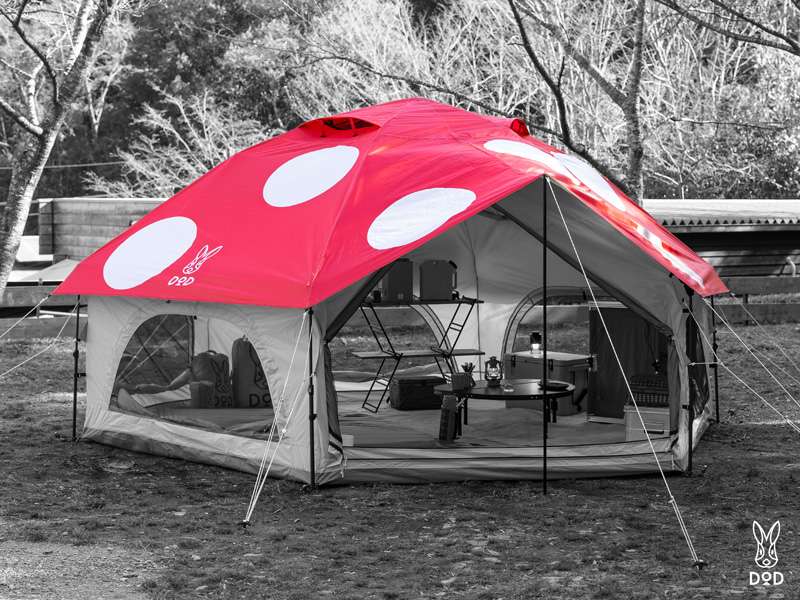 でかキノコテント用フライシート - DOD（ディーオーディー）【公式